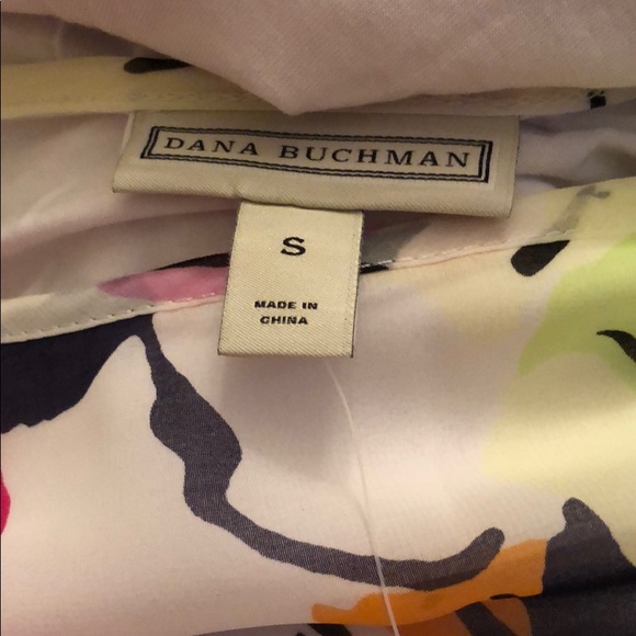 Dana Buchman Floral Sleeveless Top - Picture 3 of 3